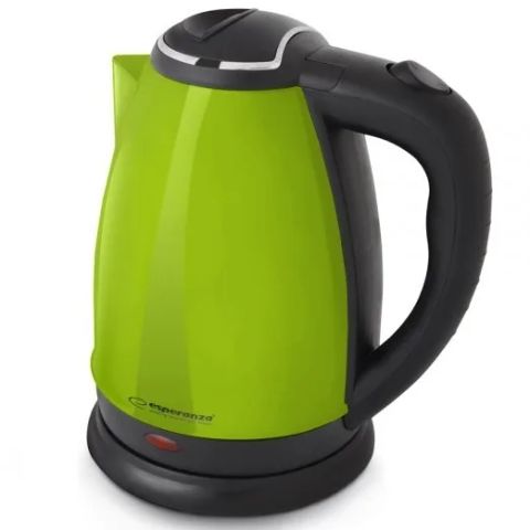 Esperanza EKK113G electric kettle 1.8 L 1800 W Black, Green
