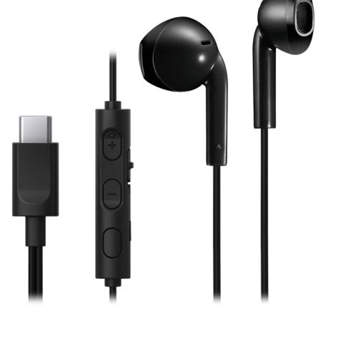 JVC HA-FR17UC In-ear wired headphones USB Type-C Black