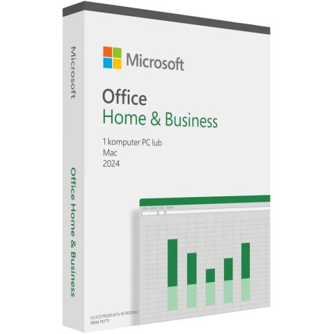 Microsoft® Office Home and Business 2024 Polish EuroZone 1 License Medialess, Polish