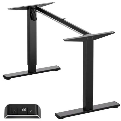 DESK FRAME MOTORISED/BLACK WDF221E-B ONKRON