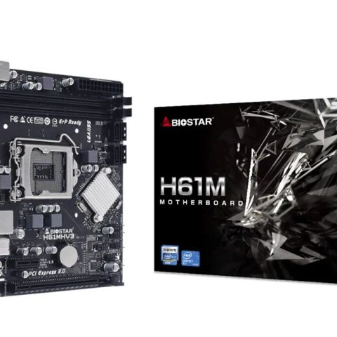 Biostar H61MHV3 motherboard Intel® H61 LGA 1155 (Socket H2) micro ATX