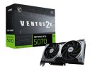 Graphics Card|MSI|NVIDIA GeForce RTX 5070|12 GB|GDDR7|192 bit|PCIE 5.0 16x|Dual Slot Fansink|1xHDMI|3xDisplayPort|RTX507012GVENTUS2XOC