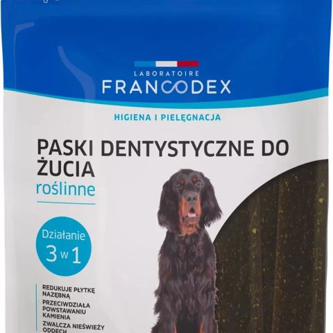 FRANCODEX Dental Strips M - dog treat - 15
