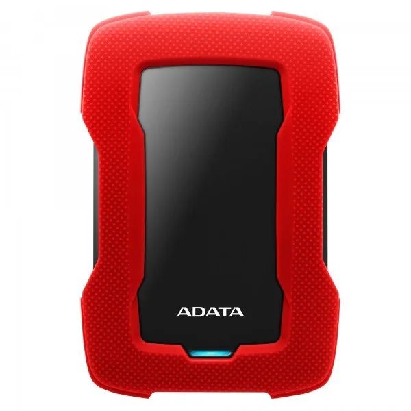 External HDD|ADATA|HD330|2TB|USB 3.1|Colour Red|AHD330-2TU31-CRD