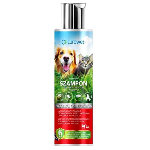 EUROWET Skin irritation - shampoo for dogs and cats - 200ml