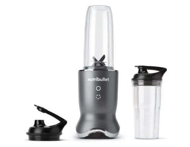 NutriBullet NB1206DGCC 0.9 L Tabletop blender 1200 W Black, Transparent