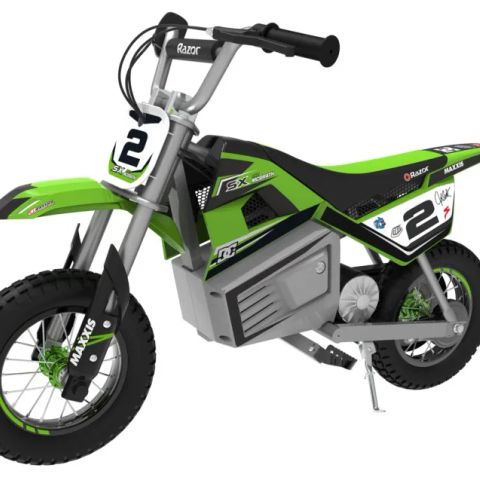 Razor Dirt Rocket SX350 McGrath electric scooter 1 seat(s) 22 km/h Black, Green, Grey, White