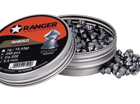 5,5 mm RANGER Diabolo Sharp 250 pcs.