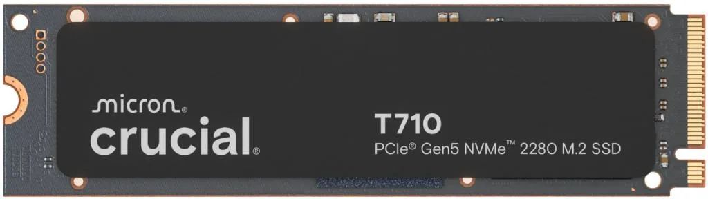 SSD|CRUCIAL|T710|2TB|M.2|PCIe Gen5|NVMe|Write speed 13800 MBytes/sec|Read speed 14500 MBytes/sec|TBW 1200 TB|CT2000T710SSD8