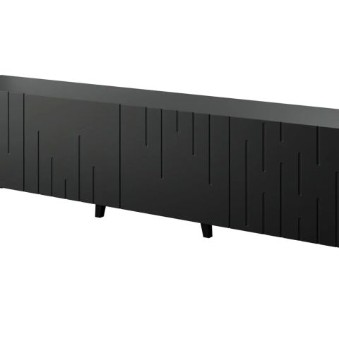 RTV cabinet BARI 200x42x52 matte black