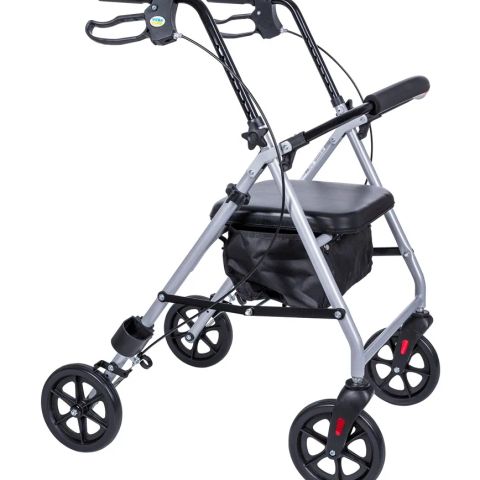 Four-wheel aluminium stand