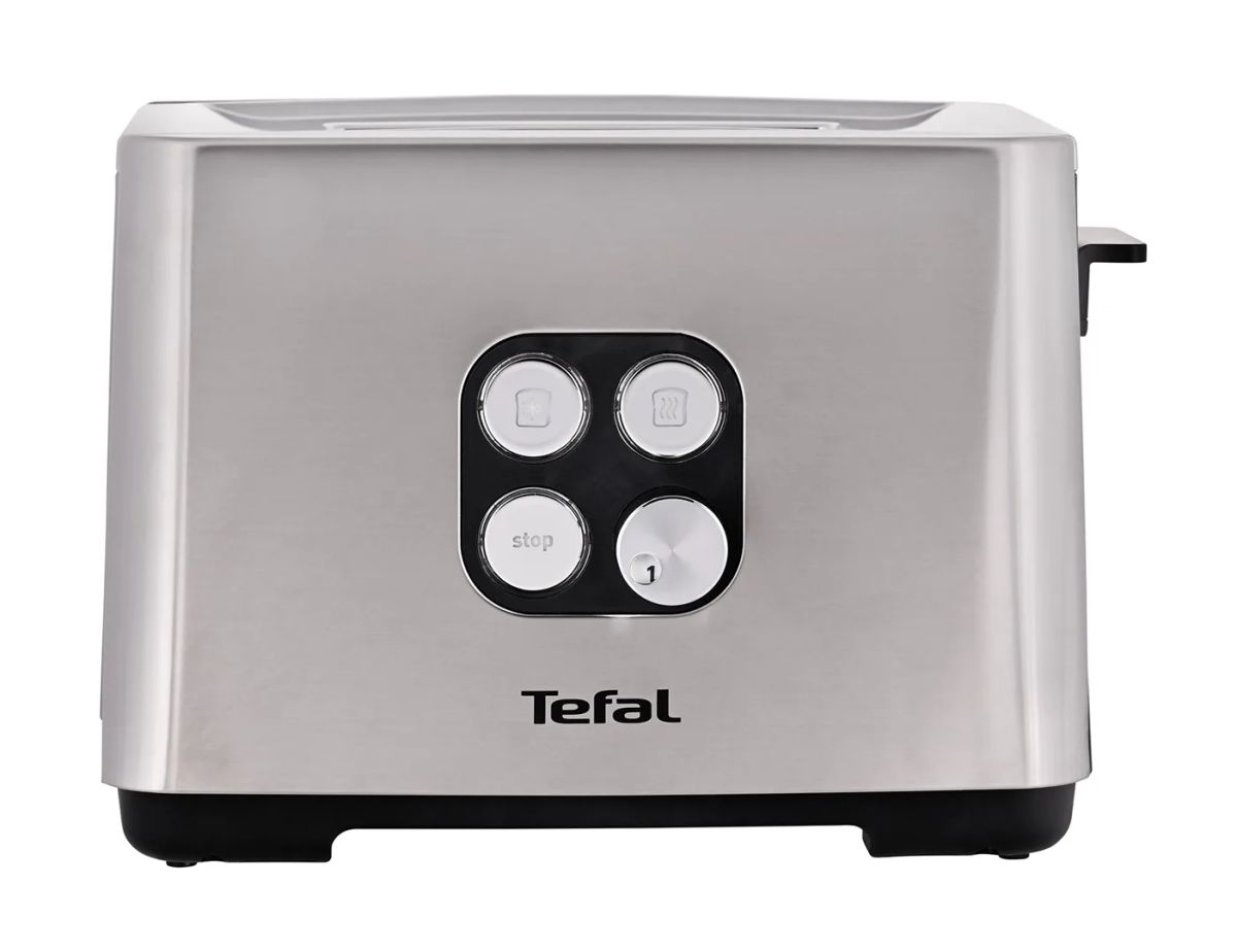 Tefal Equinox TT420D 7 2 slice(s) Black, Stainless steel