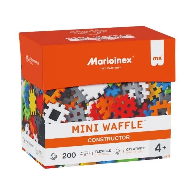 Marioinex Mini Waffle Building Blocks, 200 pieces