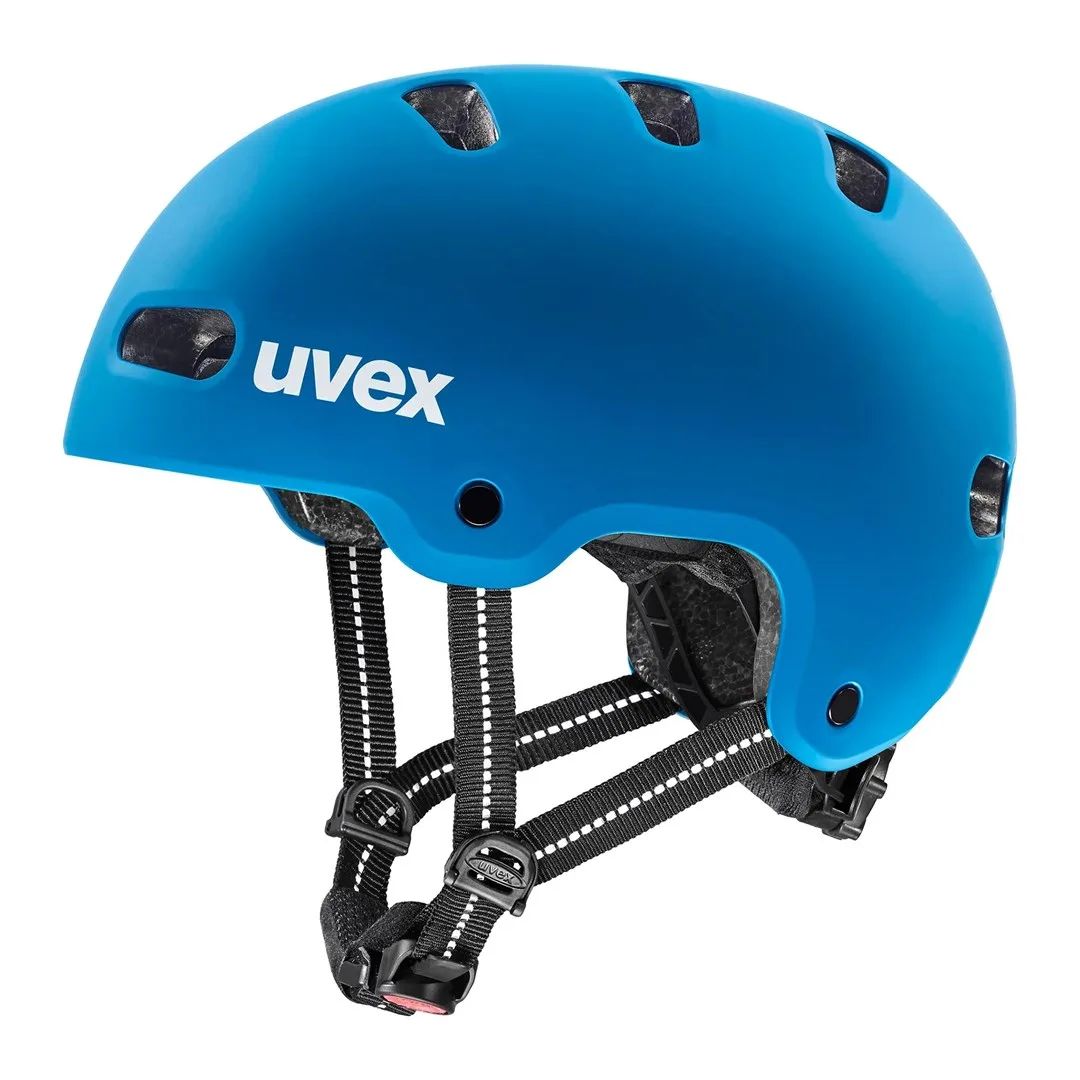 UVEX Kid 4 55–58 cm – children’s cycling helmet Bubble Blue Matt