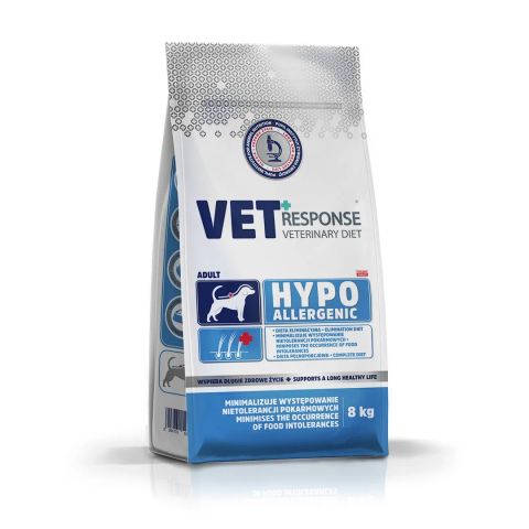VET RESPONSE Hypoallergenic - dry dog food - 8kg