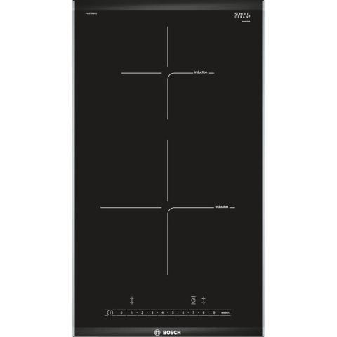Bosch | Hob | PIB375FB1E | Induction | Number of burners/cooking zones 2 | Touch | Timer | Black