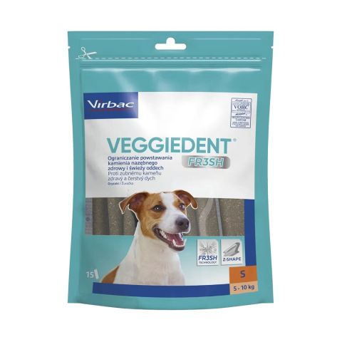 Veggiedent Fresh S (5–10 kg) – dog treat – 456 g