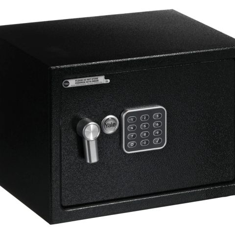 Yale YSV/250/DB2 Free Standing Safe 16.3 l Steel Black