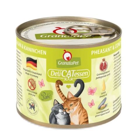 GRANATAPET DeliCATessen Pheasant and coney - wet cat food - 200g