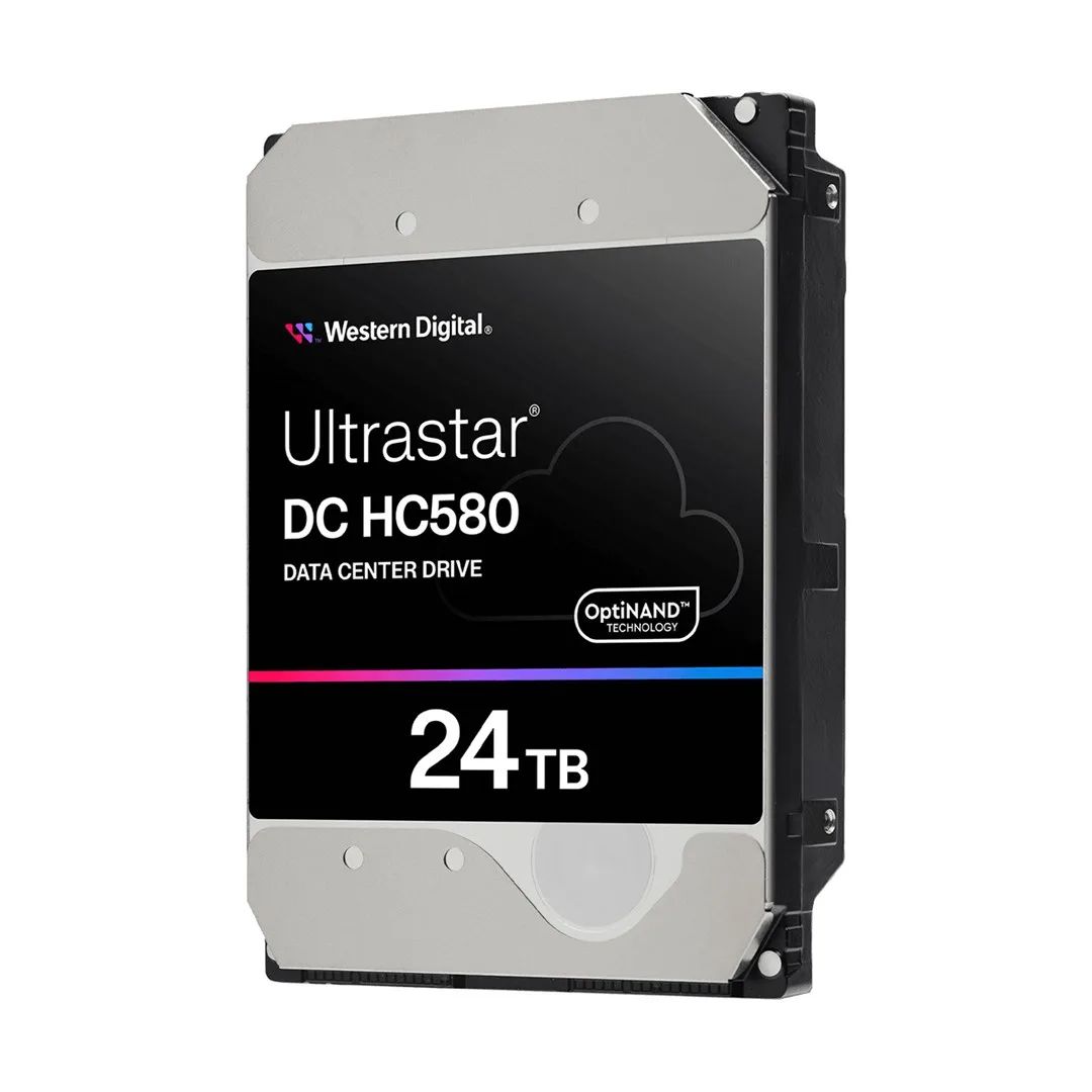 Western Digital Ultrastar DC HC580 internal hard drive 24 TB 7200 RPM 512 MB 3.5" SAS