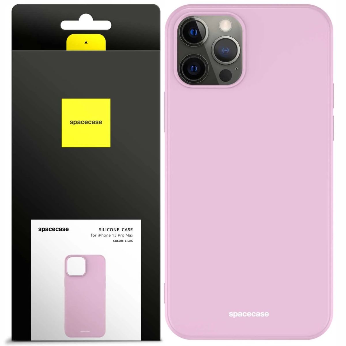 Spacecase Silikoonümbris iPhone 13 Pro Max Lilac