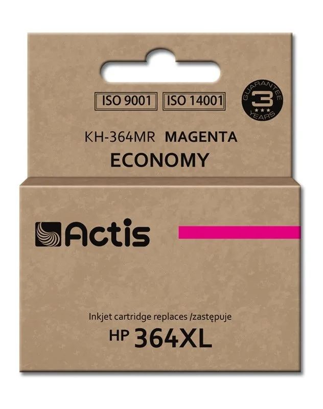 Actis KH-364MR Ink (replacement for HP 364XL CB324EE; Standard; 12 ml; magenta)