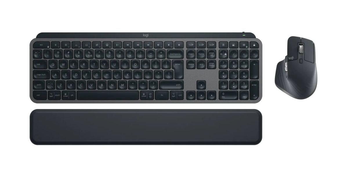 KEYBOARD +MOUSE COMBO MXKEYS S/BLACK 920-011614 LOGITECH
