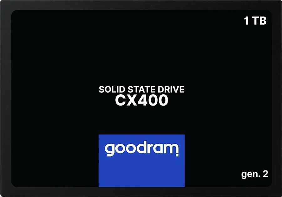SSD|GOODRAM|CX400 GEN.2|1TB|SATA|3D TLC|Write speed 500 MBytes/sec|Read speed 550 MBytes/sec|2,5"|TBW 720 TB|MTBF 2000000 hours|SSDPR-CX400-01T-G2