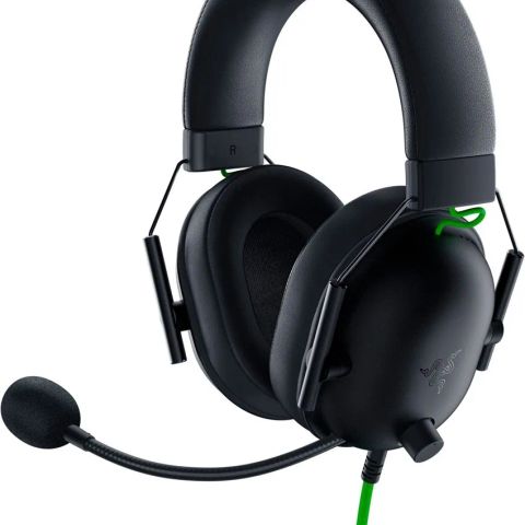 Razer Blackshark V2 X Headset Wired Head-band Gaming Black, Green