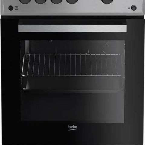 Beko FSG52020FX cooker Freestanding cooker Gas Inox
