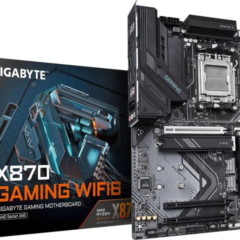 Mainboard|GIGABYTE|AMD X870|SAM5|ATX|Memory DDR5|Memory slots 4|3xPCI-Express 16x|2xM.2|1xHDMI|1xAudio-In|1xAudio-Out|1xMicrophone|4xUSB 3.2|2xUSB-C|1xRJ45|X870GAMINGWF6