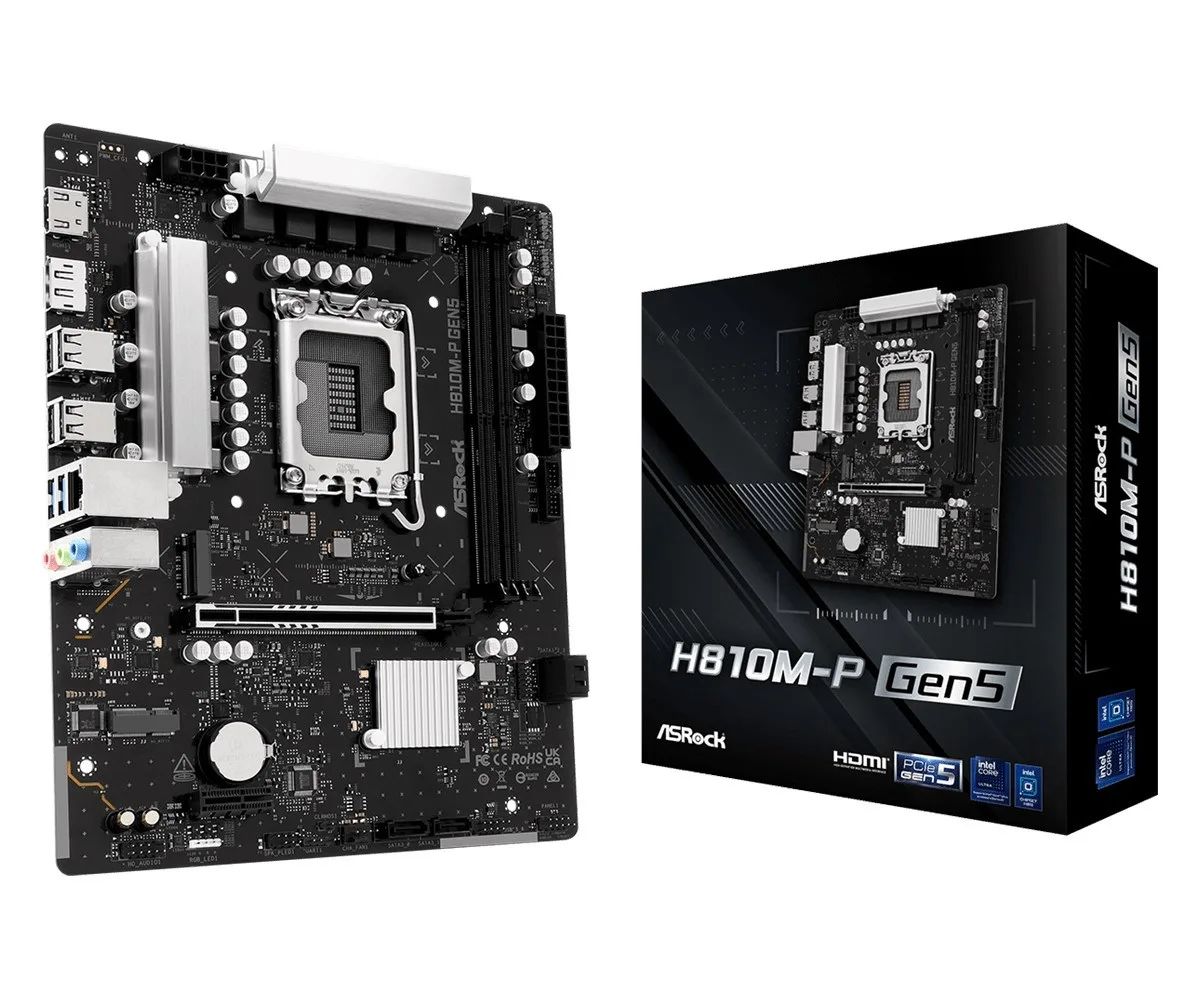 Asrock H810M-P GEN5 motherboard