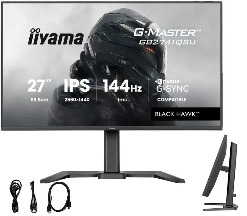 iiyama G-MASTER GB2741QSU-B1 computer monitor 68.6 cm (27") 2560 x 1440 pixels Black