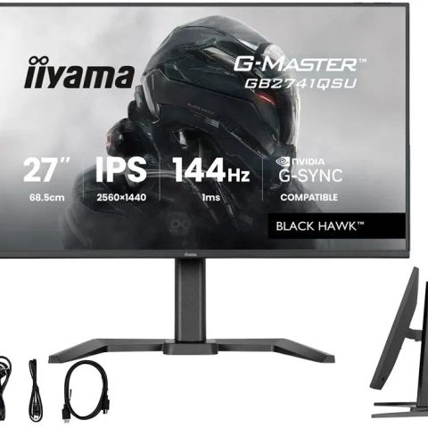 iiyama G-MASTER GB2741QSU-B1 computer monitor 68.6 cm (27") 2560 x 1440 pixels Black