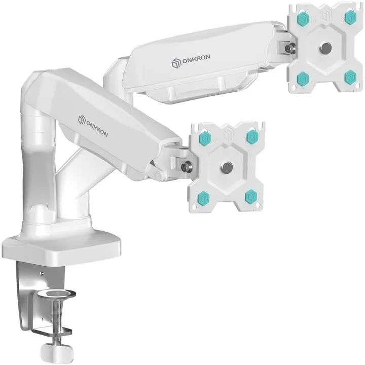 MONITOR ACC DESK MOUNT/13-32" BLK/WHT G160-BW ONKRON