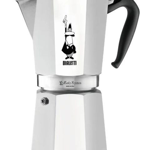 Bialetti Moka Express Moka pot 0.55 L Black, Silver