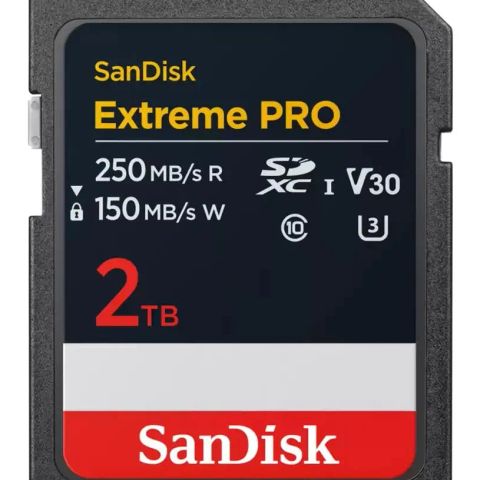 MEMORY SDXC 2TB UHS-1/SDSDXXD-2T00-GN4IN SANDISK