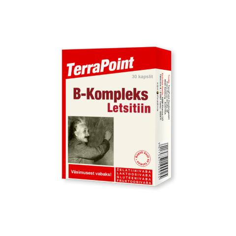 Terrapoint B-kompleks letsitiin - väsimuse vastu