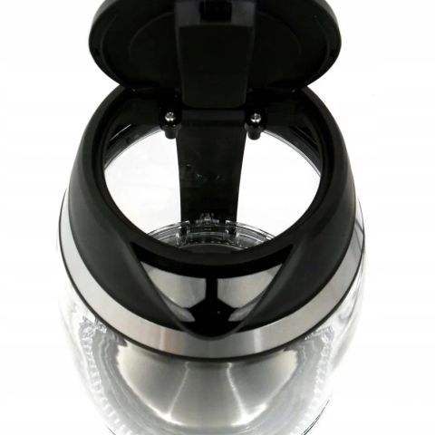 Esperanza EKK026 electric kettle 1.7 L 2200 W Black, Transparent