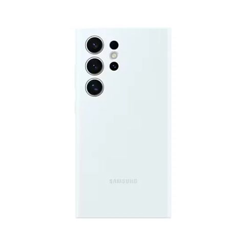 Galaxy S24 Ultra Silicone Case White Ümbris