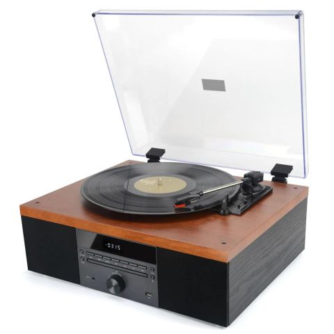 AKAI ATT-14BT - turntable with CD and FM function