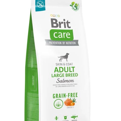 BRIT Care Adult Large Breed Salmon - dry dog food - 12 kg