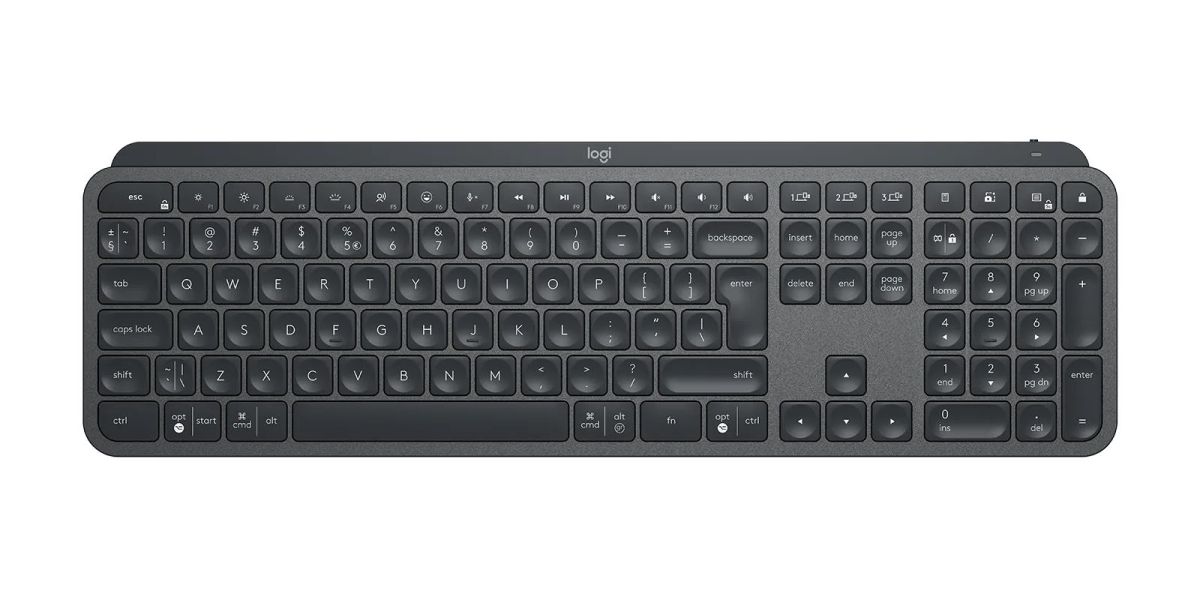 KEYBOARD WRL MX KEYS MASTER/GRAPHITE 920-010251 LOGITECH