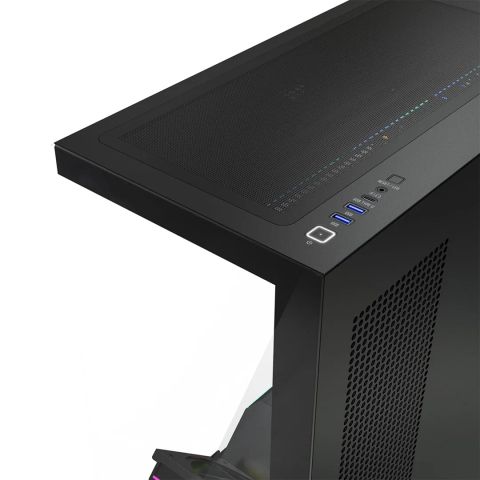 MODECOM VOLCANO STELLAR PLUS ARGB MIDI 8F BLACK