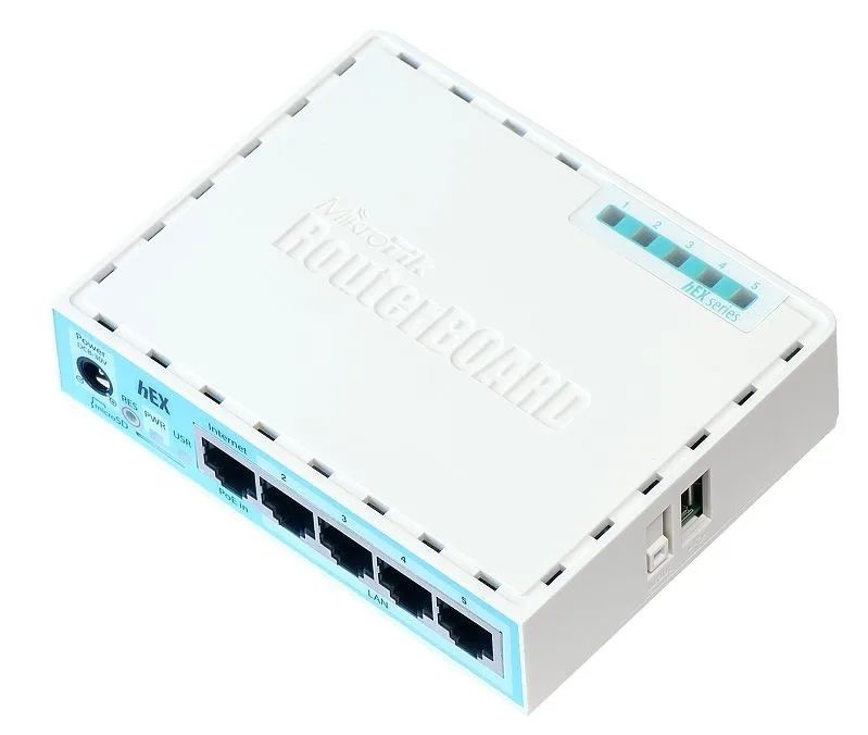 NET ROUTER 10/100/1000M 5PORT/HEX RB750GR3 MIKROTIK