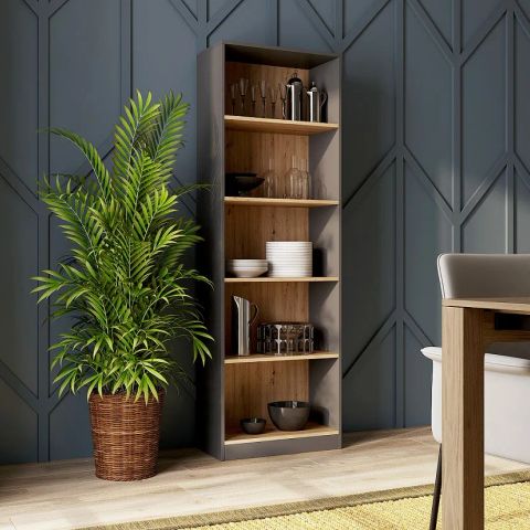 Topeshop R60 ANT/ART office bookcase