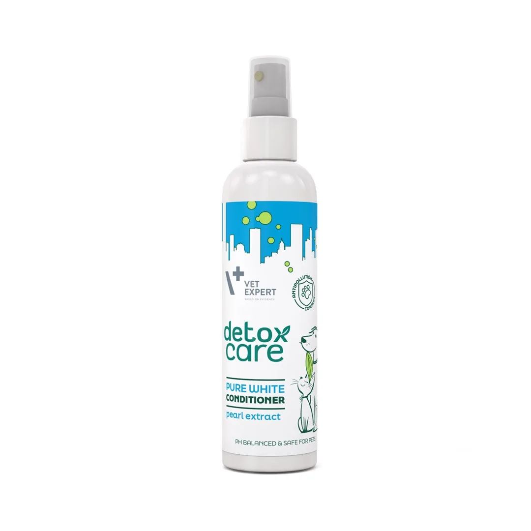 VETEXPERT Detox Care Pure White Conditioner - conditioner for dogs and cats - 150 ml