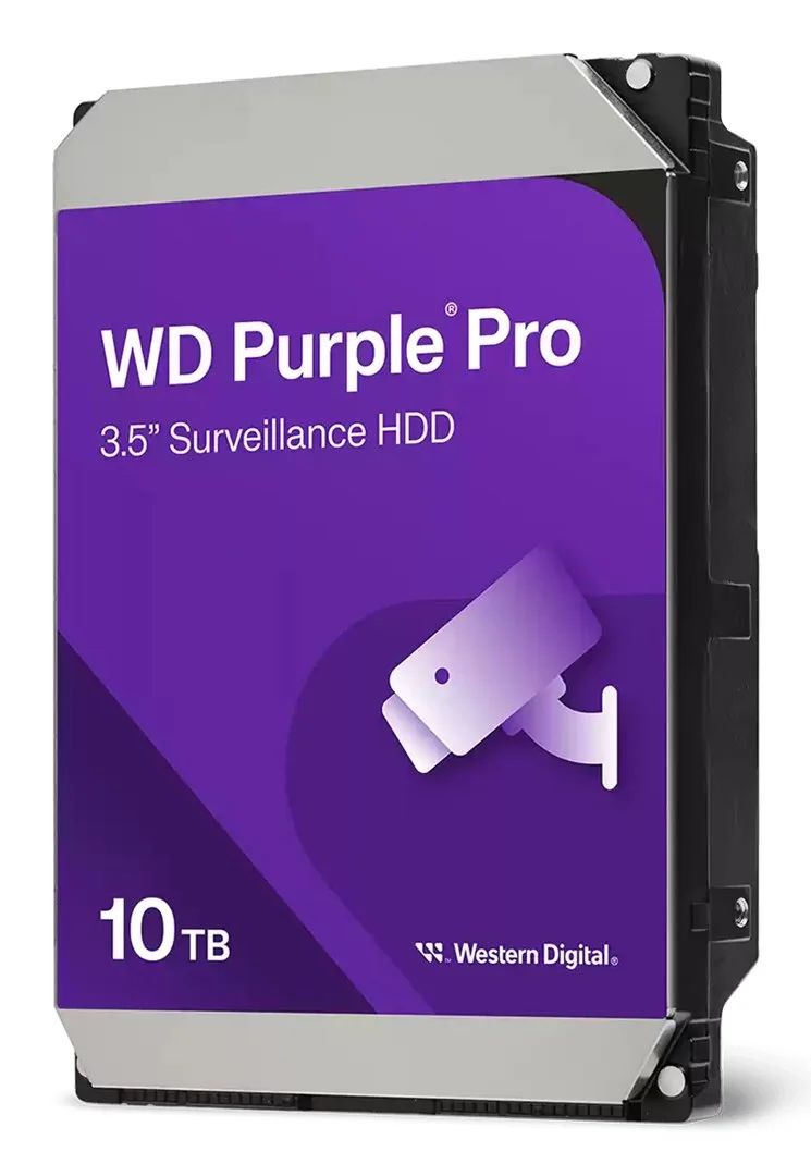 HDD|WESTERN DIGITAL|Purple Pro|10TB|SATA 3.0|512 MB|7200 rpm|3,5"|WD102PURP