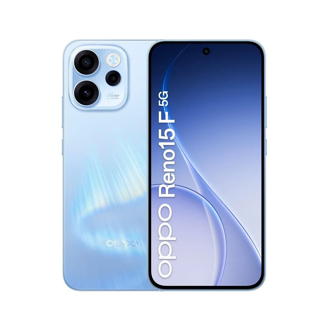 OPPO 15 F 5G 16.7 cm (6.57") Dual SIM Android 16.0 USB Type-C 8 GB 256 GB 6500 mAh Blue