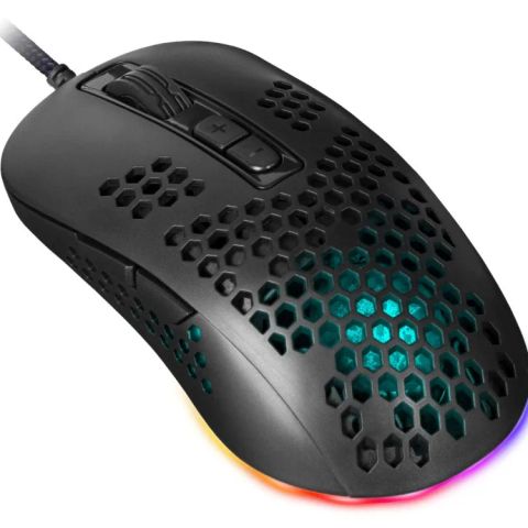 Gaming, optic, wired mouse DEFENDER GM-620L SHEPARD 12800dpi 7P RGB